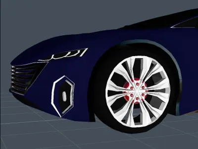 Avtomobil dizayni  3D model