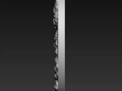 Cat Pendant A85 3D print model