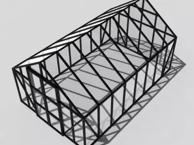 Greenhouse Free 3D model