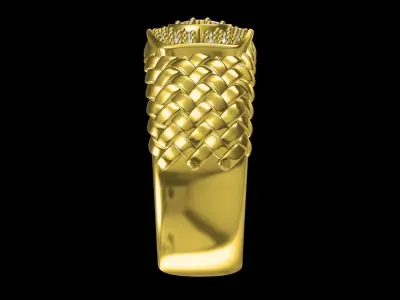 Texture RIng 3D print model