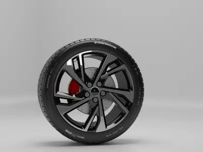 High quality Realistic tyre 3D model