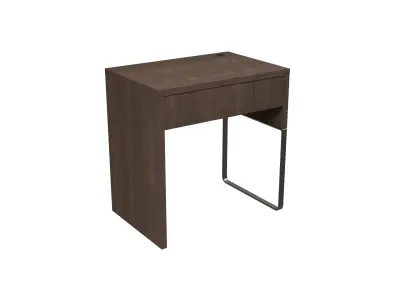 IKEA MICKE WORK TABLE SET 3D model