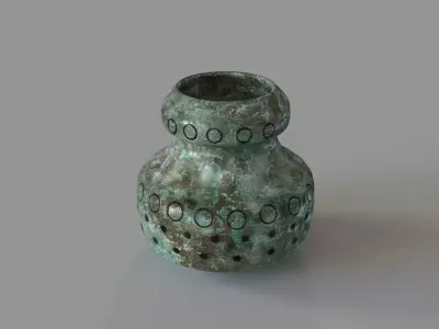 Tirli Vase 3D model