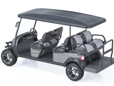 Golf Club Car 3D model