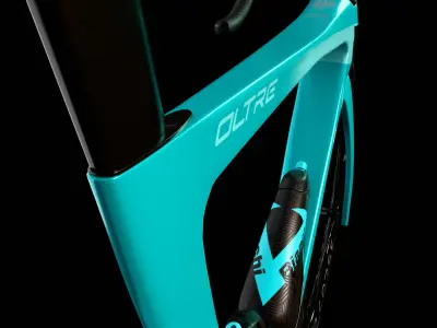 Bianchi Oltre RC with Classic celeste painting roadbike 3d model 3D model