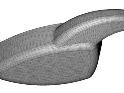 Car Side Mirror Cover 3D print model