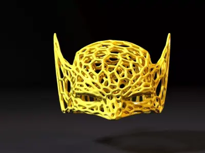 Wolverine mask 3D print model