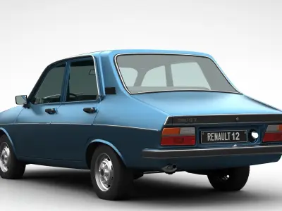 Renault 12 TX 3D model