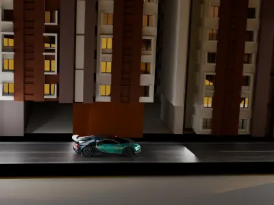 Bugatti 3d model  3D model