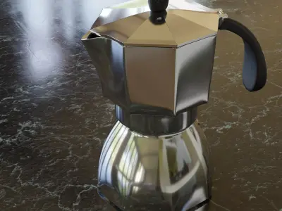 Moka 3d model Free 3D model