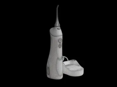 Blue Modern Water Toothpick 3D model