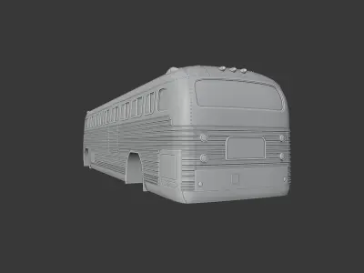 GM PD4104 Coach  3d Print Model 3D print model