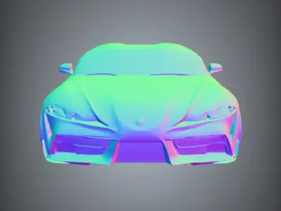 Car model 3D model order