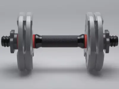 dumb-bell dumbbell 3D model