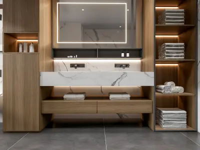 Bathroom 74 3D model