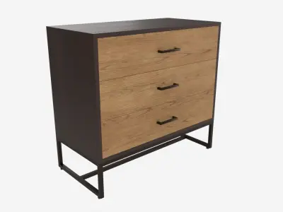 Sideboard Amsterdam 01 3D model