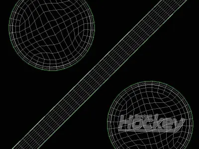 Hockey Puck 4 3D model