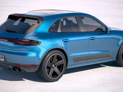 Porsche Macan 2019 3D model