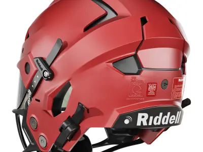 Riddell axiom helmet 3d print model 3D model