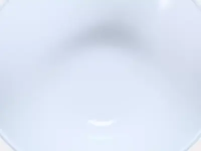 HAPPY BIRTHDAY Bowl Low-poly 3D model