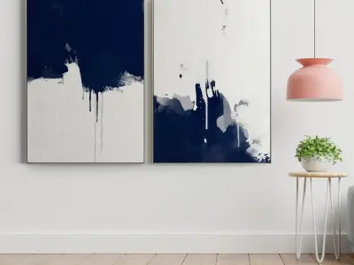 Photo Frame 205 Low-poly 3D model