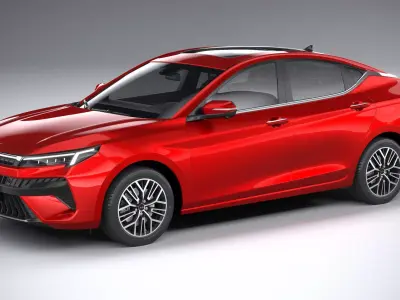 JAC J7 PLUS 2025 3D model