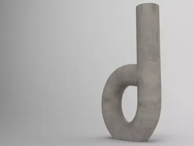 Olpa Vase Low-poly 3D model