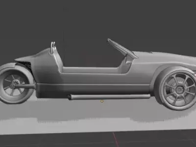 Vader hall Edison 2 3D model