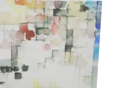 Canvas - miK Low-poly 3D model