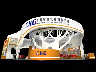 Exhibition - Area - 12X15-3DMAX2009-03 3D model