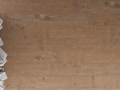 Wood Floor Oak Seal Brown Wildwood 3D model