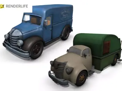 Truck Pack 1 3D model