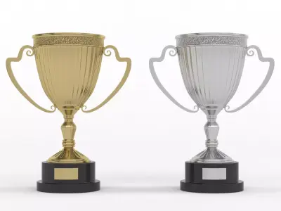 Cups Trophy 3D model order