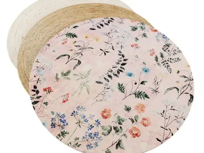 Rug635 Low-poly 3D model