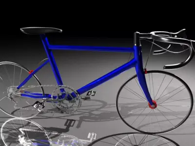 3d model sport bicycle 3D model