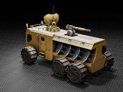 Rover Vehicle 3D model