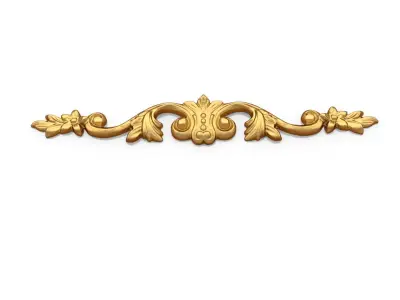 Classic decor ornament 153 3D model