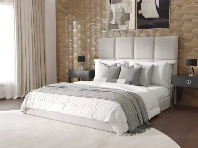 Bedroom Interior 3D model 5