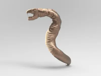 He man cobra snake 2 3D model