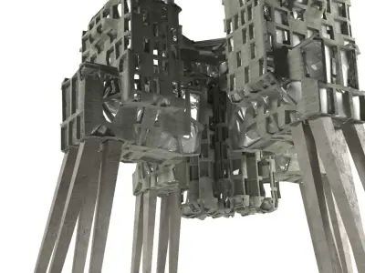 Goblins Building Low-poly 3D model