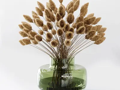 Decorative Set 155 Low-poly 3D model