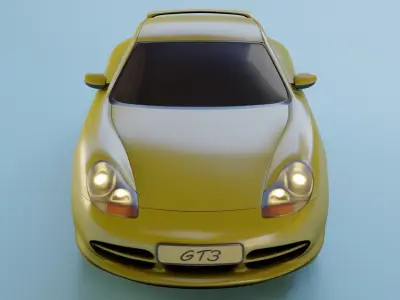 Porsche 911 GT3 3D model 3D model