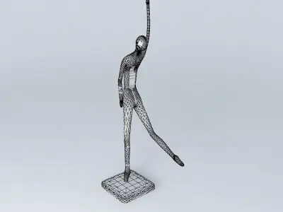 Statue sculpture of woman Free 3D model