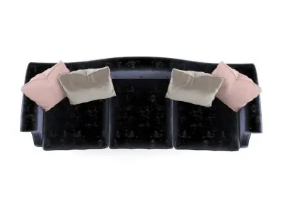 Christopher sofa Low-poly 3D model