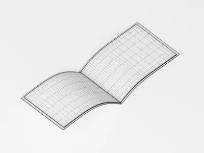 Brand Guidelines 3D Model Low-poly 3D model