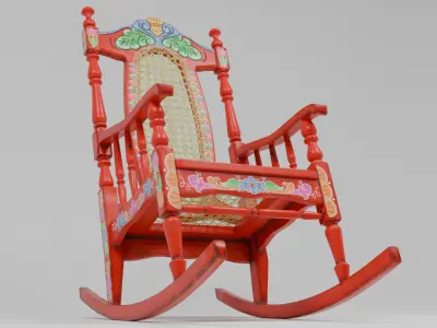 Rocking chair 3D model