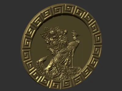 phoenix 3D print model