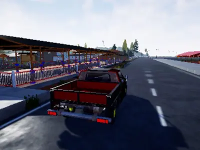 Mafira Truck Low-poly 3D model