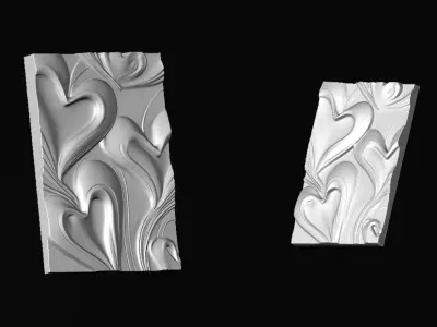 Heart Sculpture 3D print model