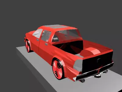 ram 1500 2018 3D model
